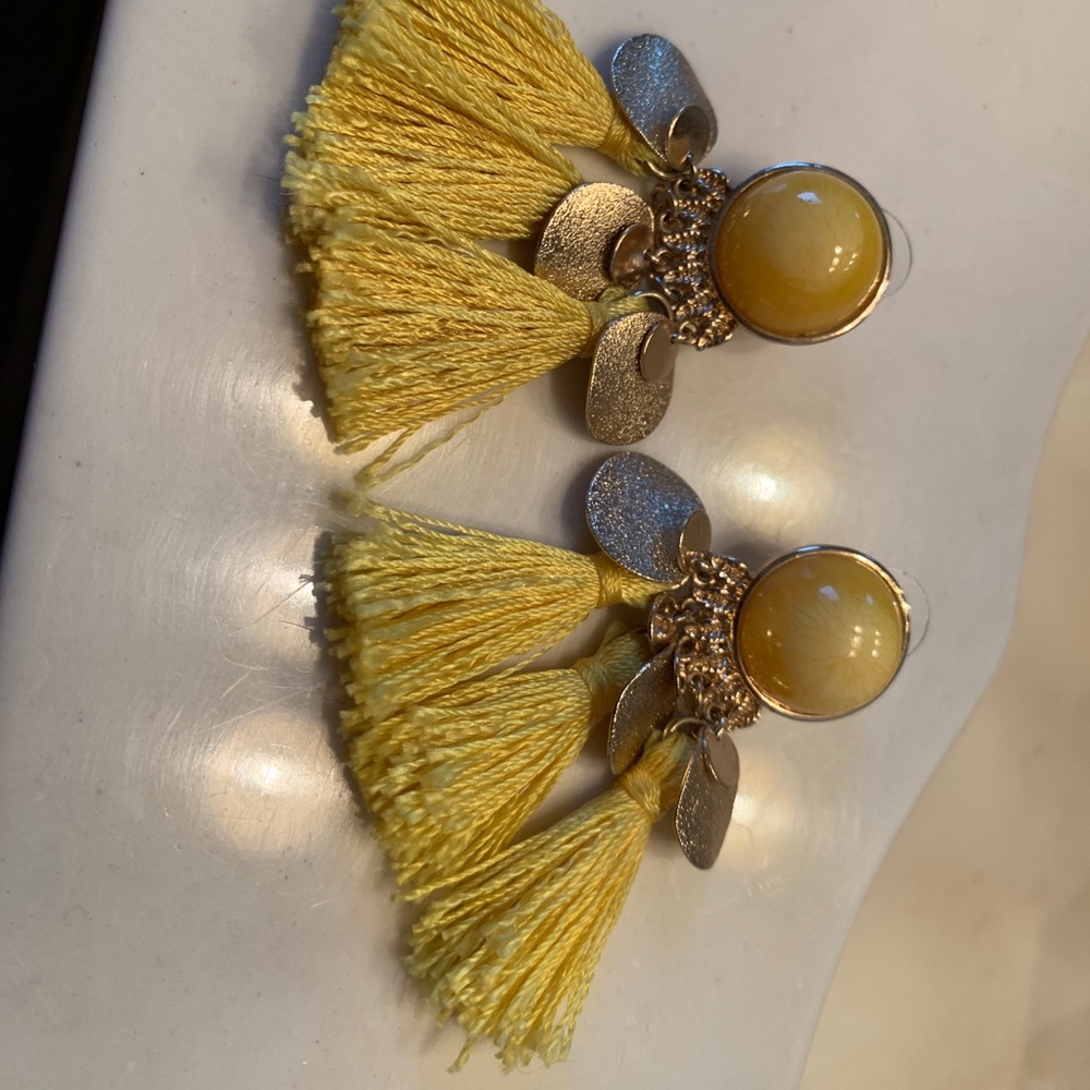 H&M tassel earrings